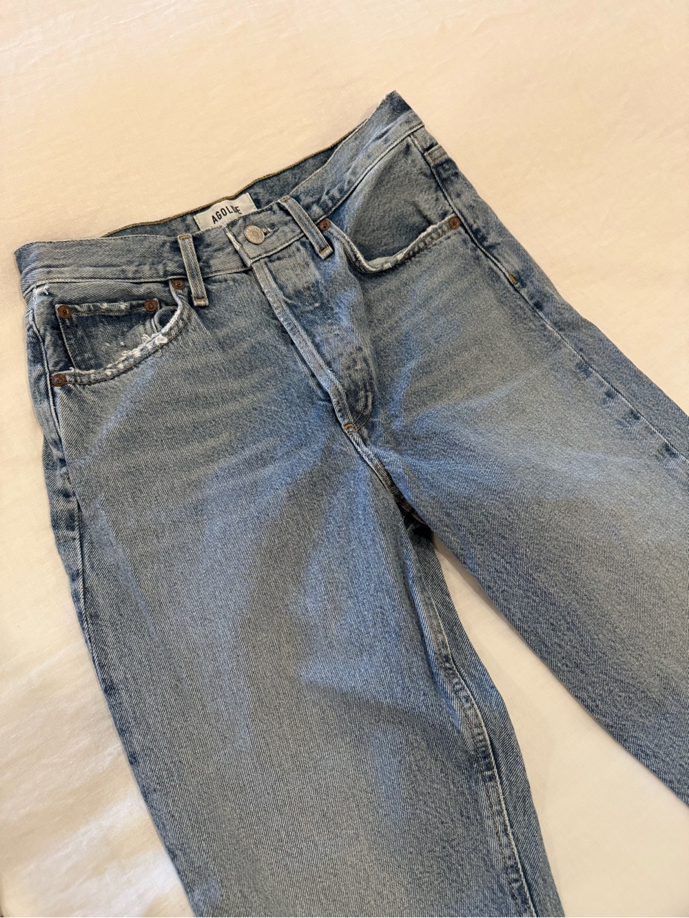 AGOLDE Riley Cropped Jeans